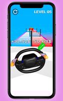 Steering Evolve! Wheel Rush 3D Cartaz