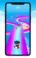 Water Park Slide Bump Race 3D captura de pantalla 1