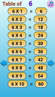 Math Tables screenshot 1