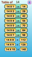 Math Tables screenshot 2