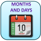 Learn Days and Months for Kids ไอคอน