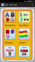 Kids Educational :All in One پوسٹر