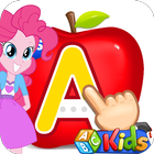 Pinkie Pie ABC Kids Alphabet Tracing иконка