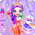 Princess Kids Makeup & DressUp