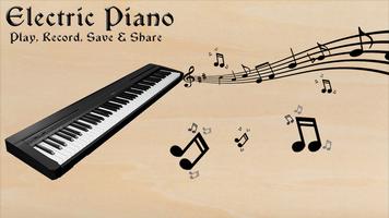 Electric Piano Plakat