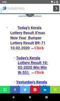Kerala Lottery Live Results capture d'écran 1