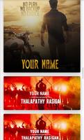Vijay Movies Font Poster Maker capture d'écran 1