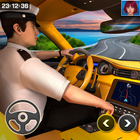 Conduite de taxi 3D icône