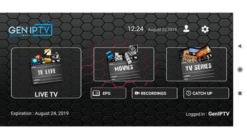 3 Schermata Geniptv Player