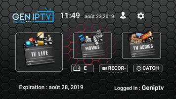 1 Schermata Geniptv Player