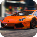 Driving Lambo Aventador Racing Simulator