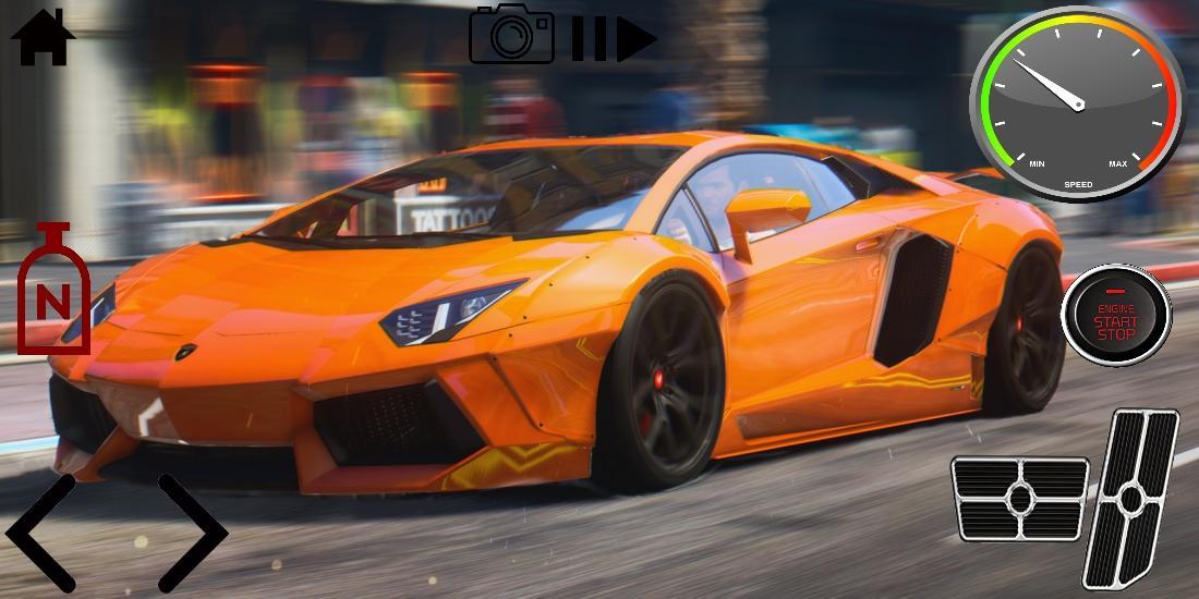 Driving Lambo Aventador Racing Simulator For Android Apk Download