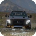 Drive Nissan Titan SUV Off-road Simulator