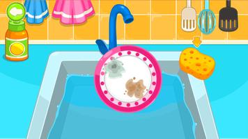 Happy Bear: Cleaning the house تصوير الشاشة 2