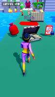 Gentleman Money Run Race 3D الملصق