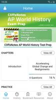 CLIFFSNOTES AP WORLD HISTORY EXAM - STUDY GUIDE Poster