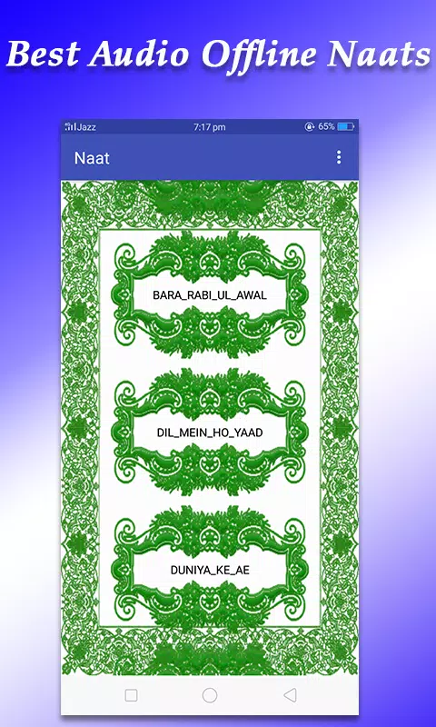 Naat Sharif Audio Mp3 Offline - Audio Naats App APK for Android Download