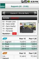 Geny Courses - Infos Turf capture d'écran 1