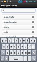 Geology Dictionary স্ক্রিনশট 1