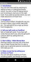 20 Proven Ways to Make Money Fast capture d'écran 1
