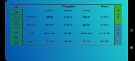 Possessivpronomen screenshot 1
