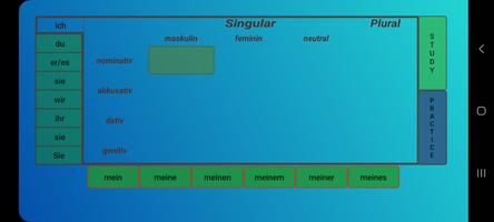 Possessivpronomen screenshot 2