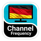 German Channels Frequency-icoon