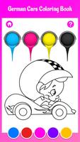 German Cars Coloring Pages - Coloring Books پوسٹر