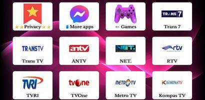 TV Indonesia Live Terlengkap 截图 3