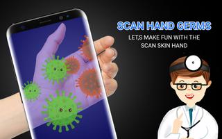 Germs Hand Scanner Simulator تصوير الشاشة 1