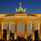 Brandenburg Gatein Berlin ikona