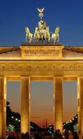 Бранденбургские ворота Берлин постер
