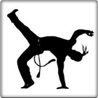 Movimento marcial de capoeira ícone
