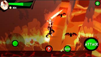 Super alien ultimate fire blas poster