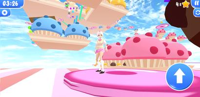 Muffin Cupcakes Anime parkour screenshot 1