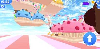 Muffin Cupcakes Anime parkour screenshot 2