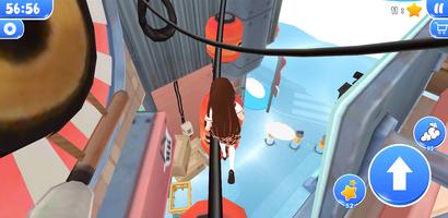 parkour obby flood sakura screenshot 1