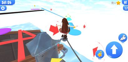 parkour obby flood sakura screenshot 3