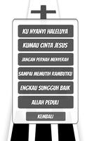 Piano rohani tiles - Ku mau cinta yesus selamanya screenshot 1