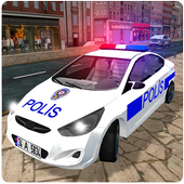 Real Police Car Driving أيقونة