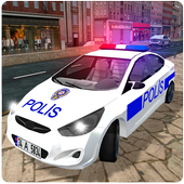 Real Police Car Driving icon