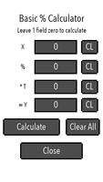 Basic Percent Calculator screenshot 2