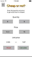 Cheap or not? ภาพหน้าจอ 2
