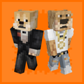 Dogs skins pack for mcpe