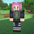 Sakura skins pack for mcpe
