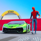 Superhero Car Stunt Racing icon