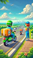الطرودمنزل تسليم دراجةهايةgame تصوير الشاشة 1