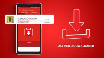 All Video Downloader- Mp4 Player HD capture d'écran 1