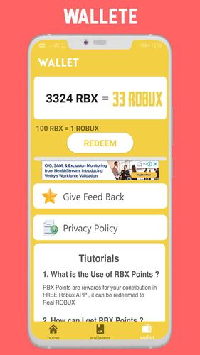 Robux App Free