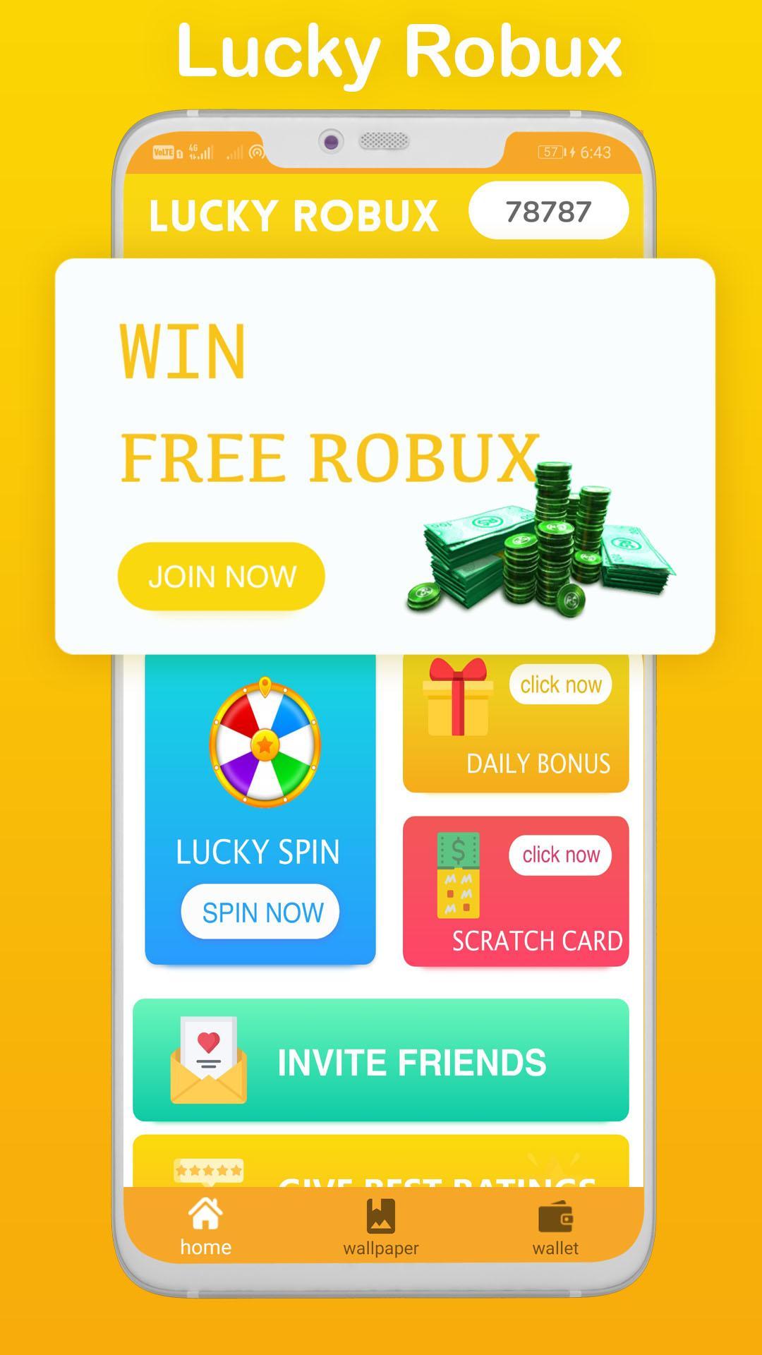 Lucky Robux For Android Apk Download - lucky robux for android apk download